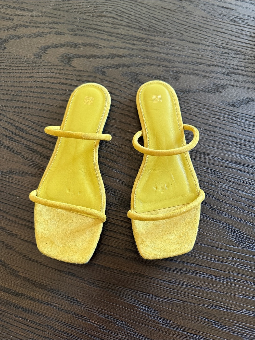 TOTEME The Minimalist suede sandals